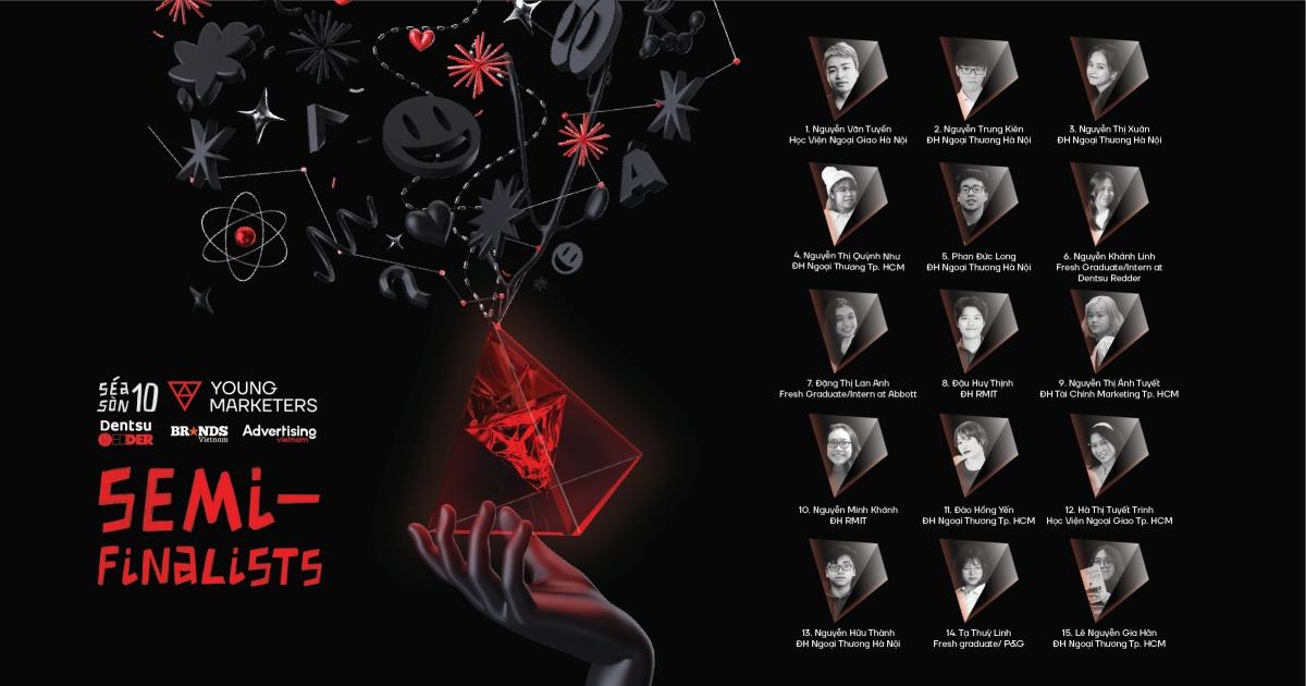 Young Marketers Contest 10 công bố cơ hội lần 2 và kết quả vòng loại Top 15 bước vào vòng phỏng vấn