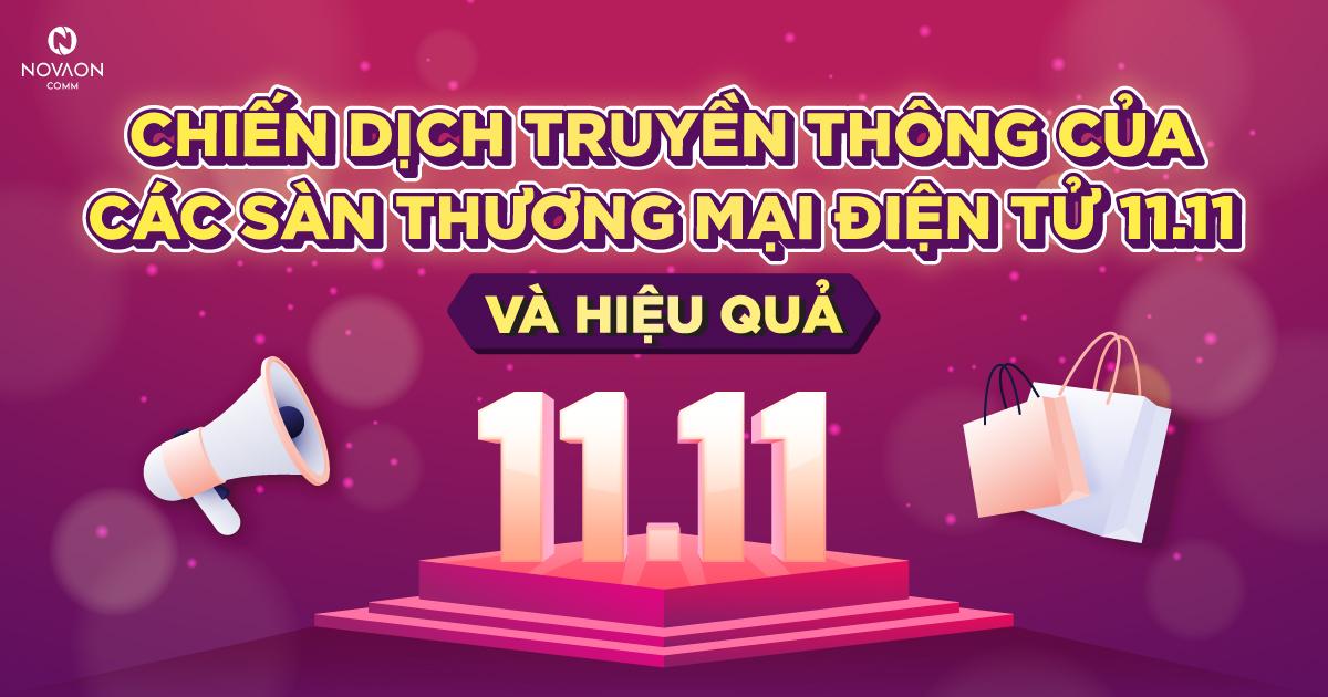 Động thái "đốt tiền" cho chiến dịch Mega Sale 11.11 của các ông lớn TMĐT và hiệu quả