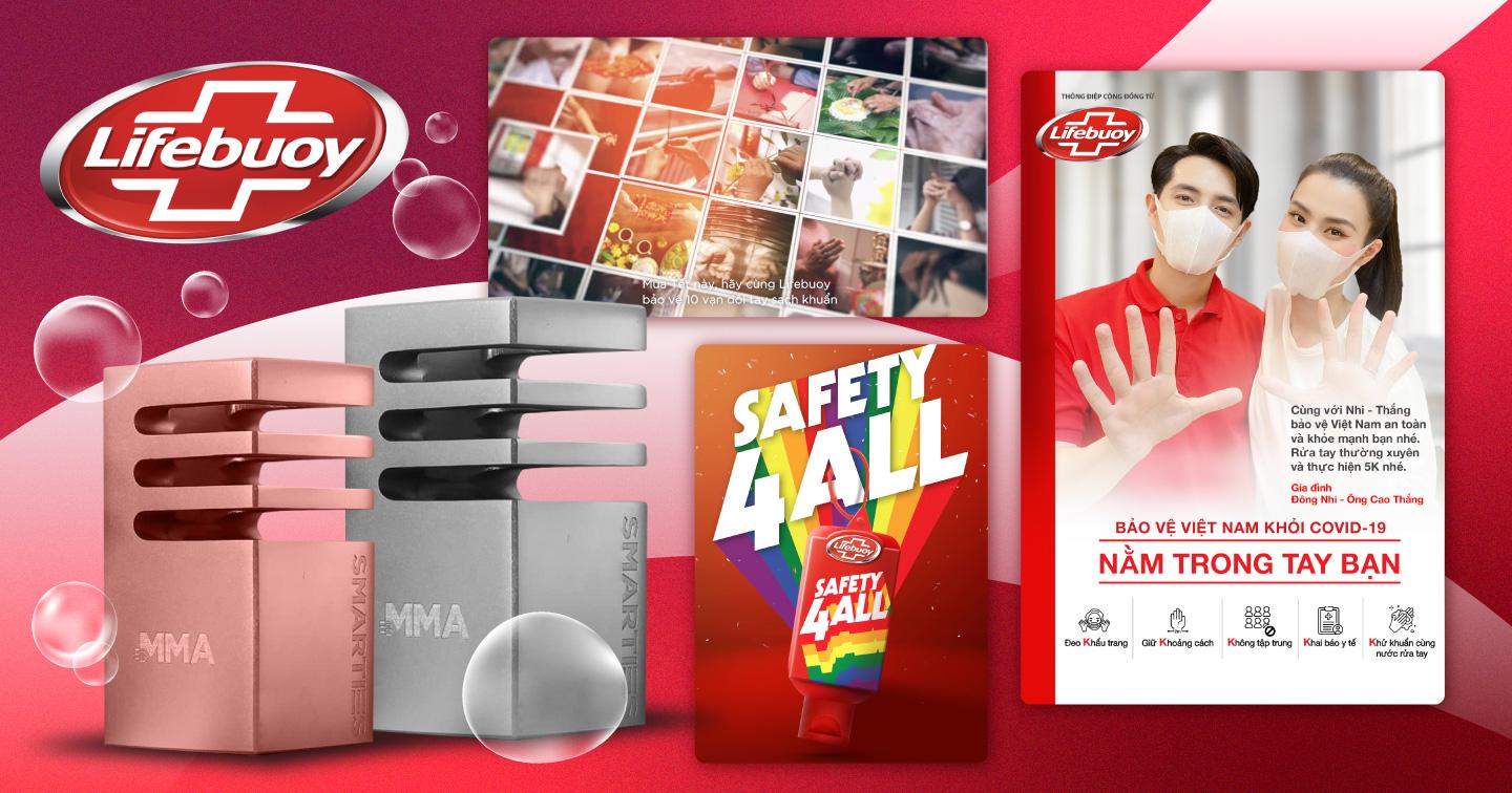 Trung thành với sứ mệnh thương hiệu trong đại dịch, Lifebuoy nhận “mưa cúp” tại MMA Global Smarties X 2021
