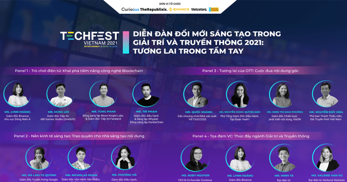 TECHFEST 2021: ENTERTAINMENT AND MEDIA SUMMIT 2021 - “Tương lai trong tầm tay”