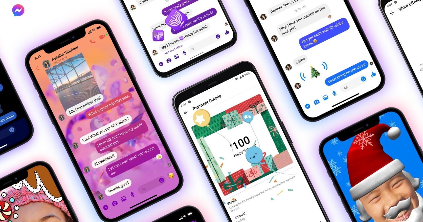 Cùng người thân yêu chào đón mùa lễ hội với những tính năng mới trên Messenger 