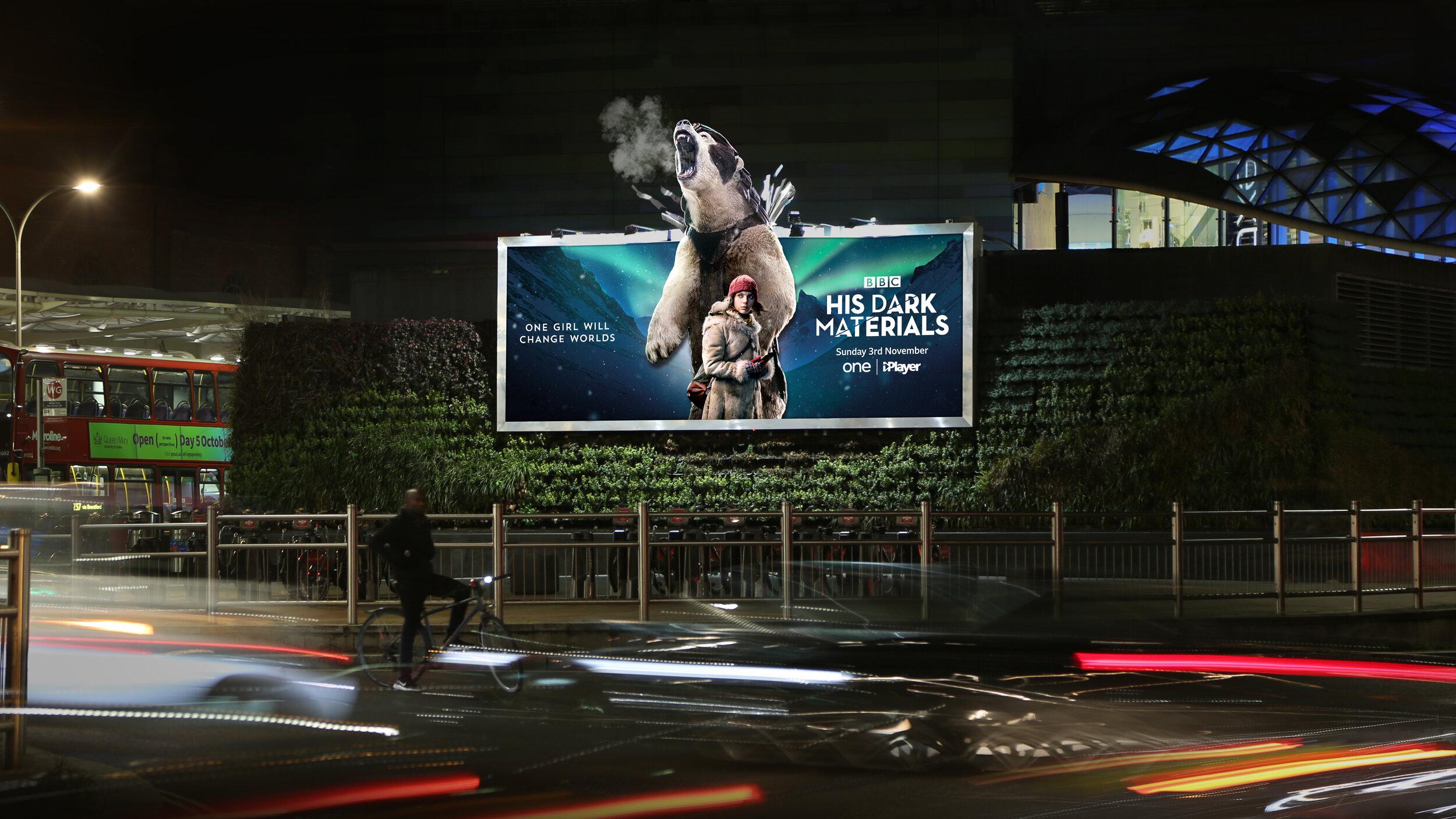 Độc đáo billboard 3D “thở ra khói” của BBC Creative