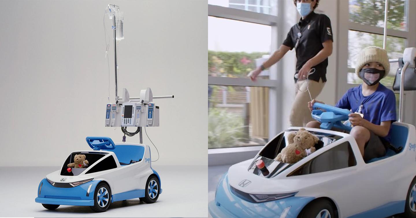Chiến dịch “Courage” của Honda - giải tỏa gánh nặng tâm lý và mang lại niềm vui cho bệnh nhi với xe điện Shogo
