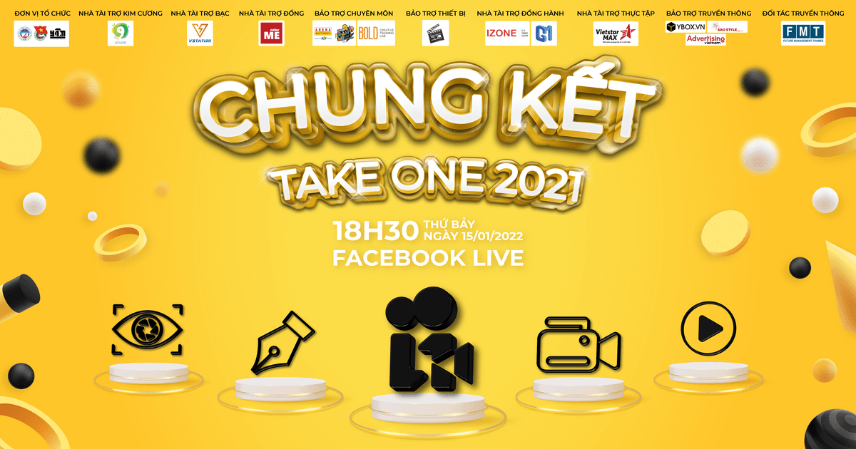 Chung Kết Cuộc Thi Sản Xuất TVC Quảng Cáo Take One 2021 - Đi Tìm Nhà Sản Xuất Tương Lai