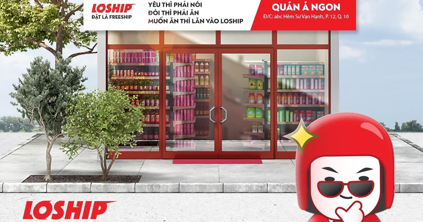 Trở lại với chiến dịch mời khách hàng viết tiếp nên câu chuyện thương hiệu, Loship gây ấn tượng với cách làm độc đáo, thú vị 