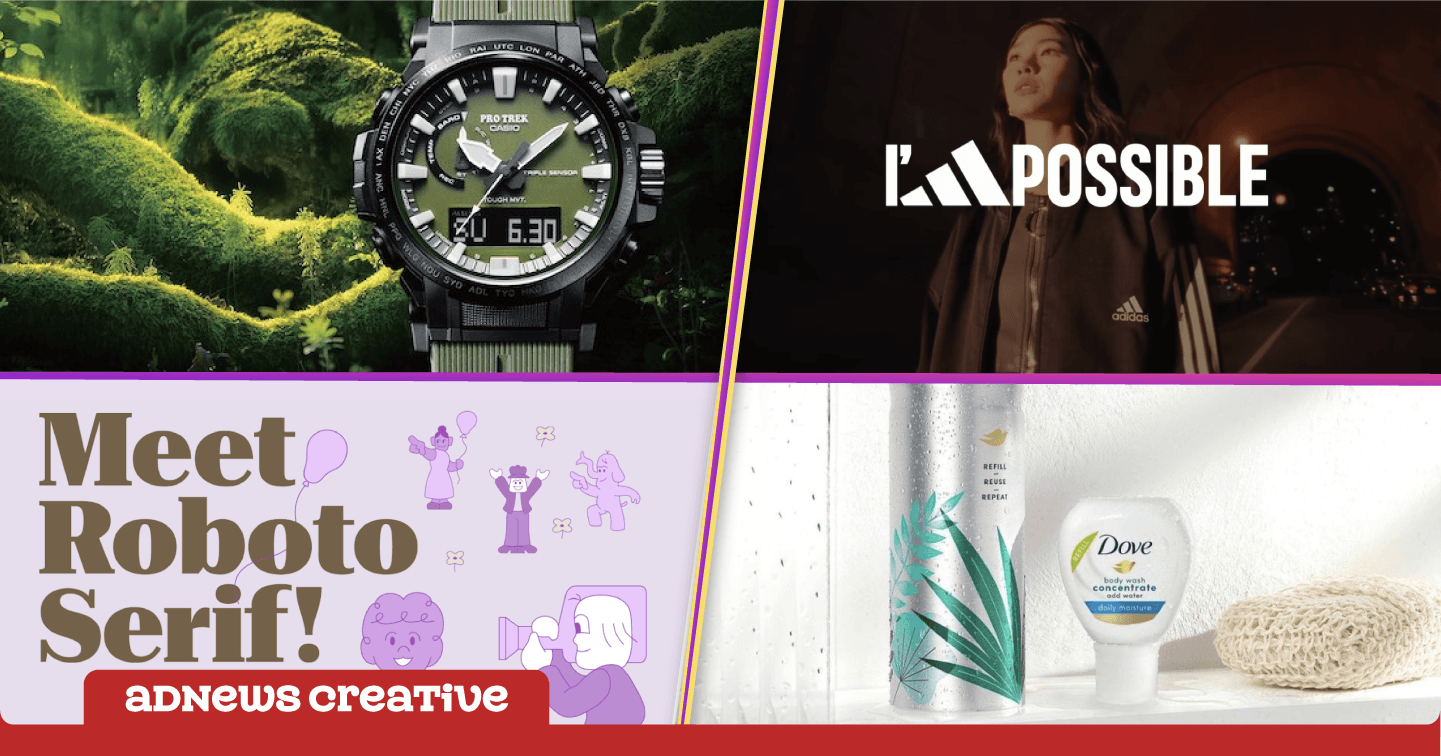Creative #7: Đồng hồ Casio làm từ nguyên liệu thân thiện với môi trường, Google ra mắt phông chữ Roboto Serif tối ưu trải nghiệm đọc