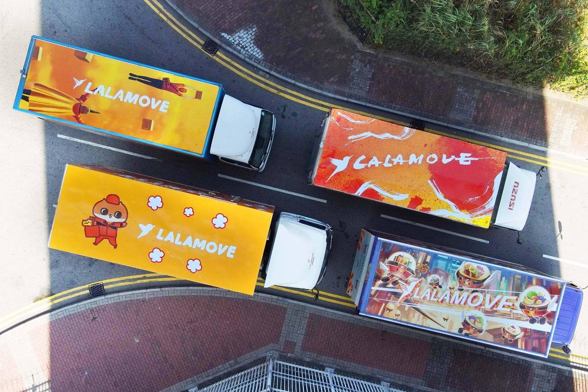 Lalamove mang nghệ thuật đến với đường phố thông qua những chiếc xe tải đầy sắc màu