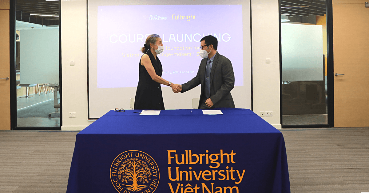 Young Marketers và Đại Học Fulbright Việt Nam khởi động lại chương trình “Nền tảng Marketing dành cho thế hệ kiến tạo thay đổi - Mùa 2”