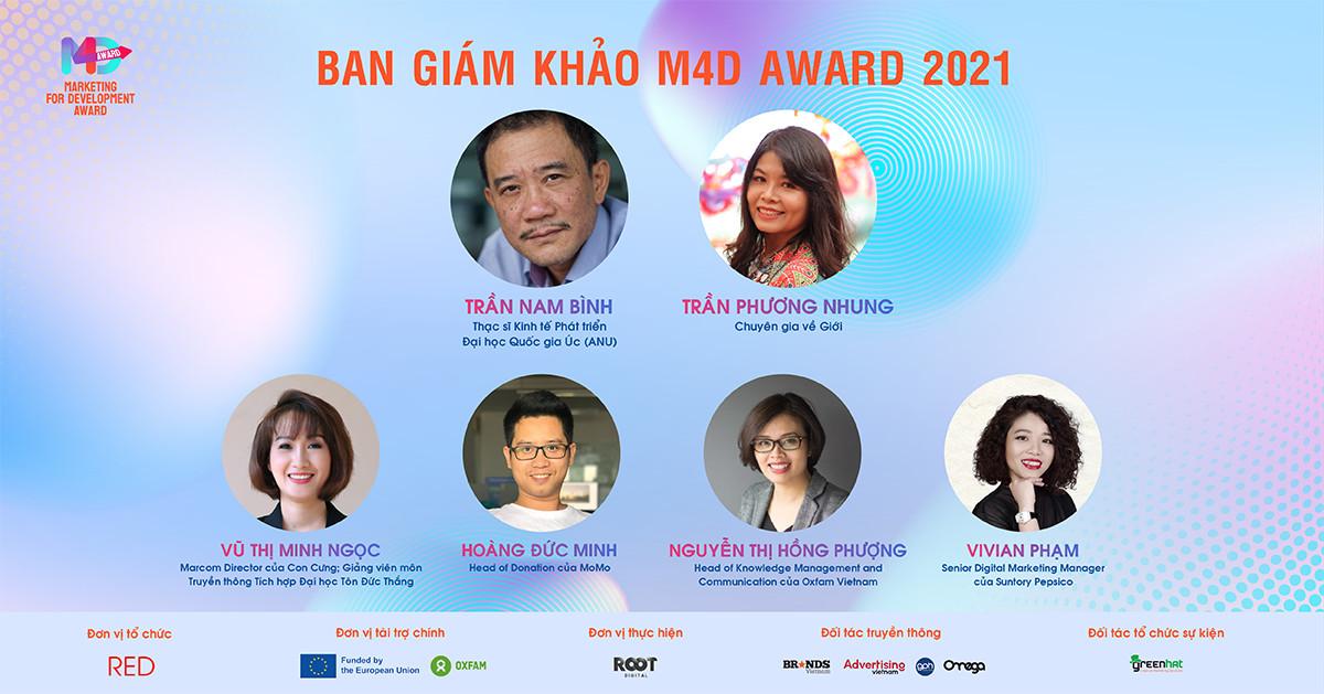  Công bố Ban Giám Khảo chính thức M4D Award 2021