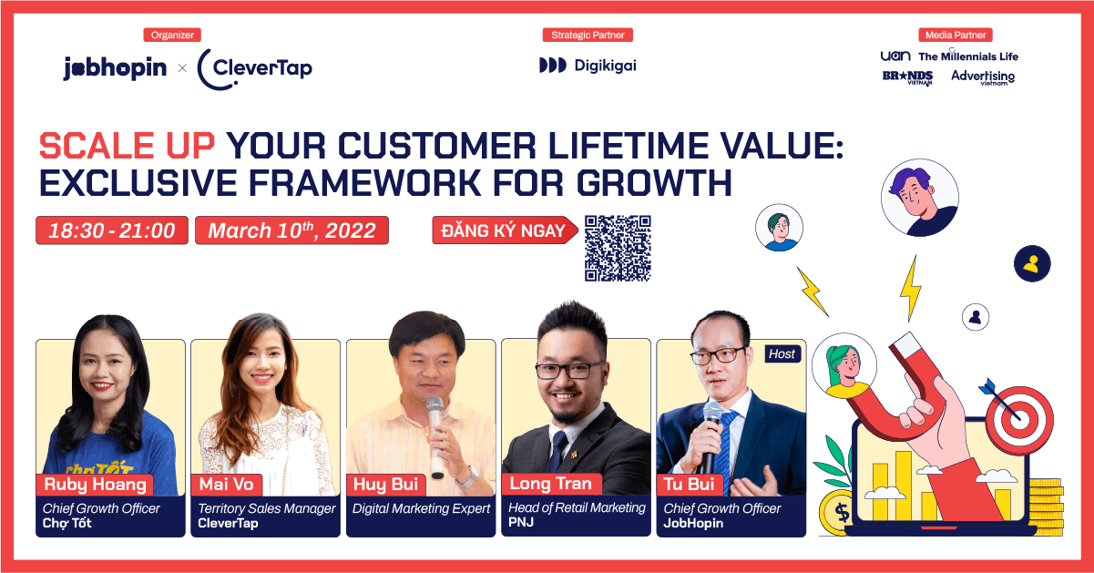 Webinar: Tương tác "mát tay", giữ chân người dùng bằng thông điệp cá nhân hoá