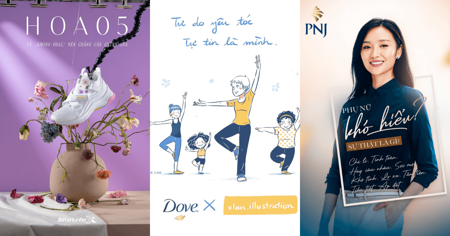Những chiến dịch đặc sắc chào mừng ngày 8/3 từ thương hiệu Việt 