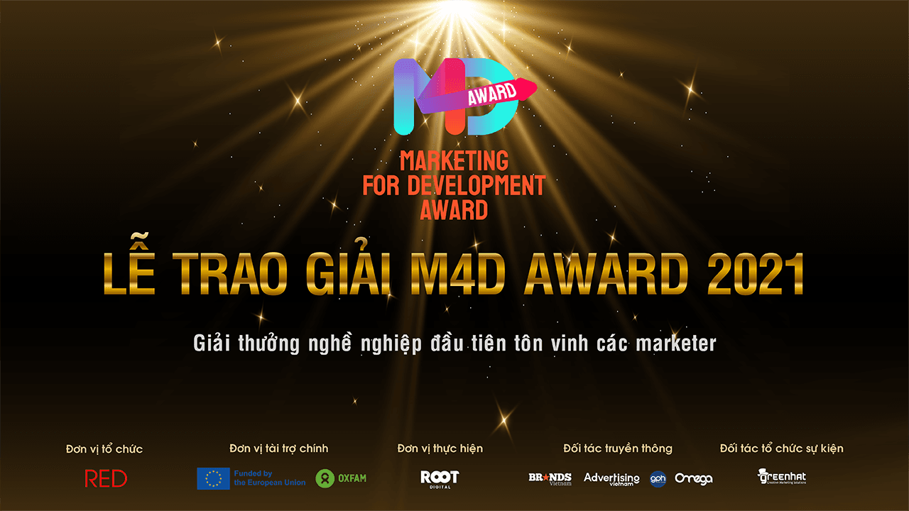 Lễ trao giải M4D Award - Tôn vinh các chiến dịch Marketing giúp đóng góp thúc đẩy giá trị bền vững