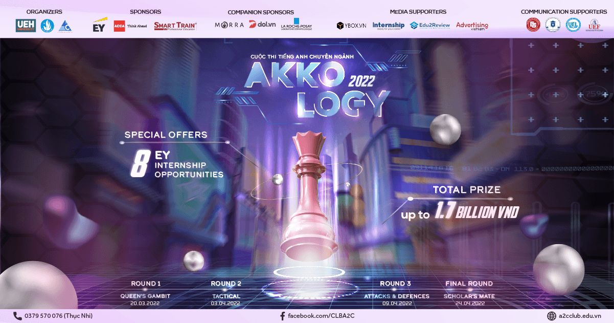 Cuộc thi Tiếng Anh chuyên ngành AKKOLOGY 2022 - VIGOROUS