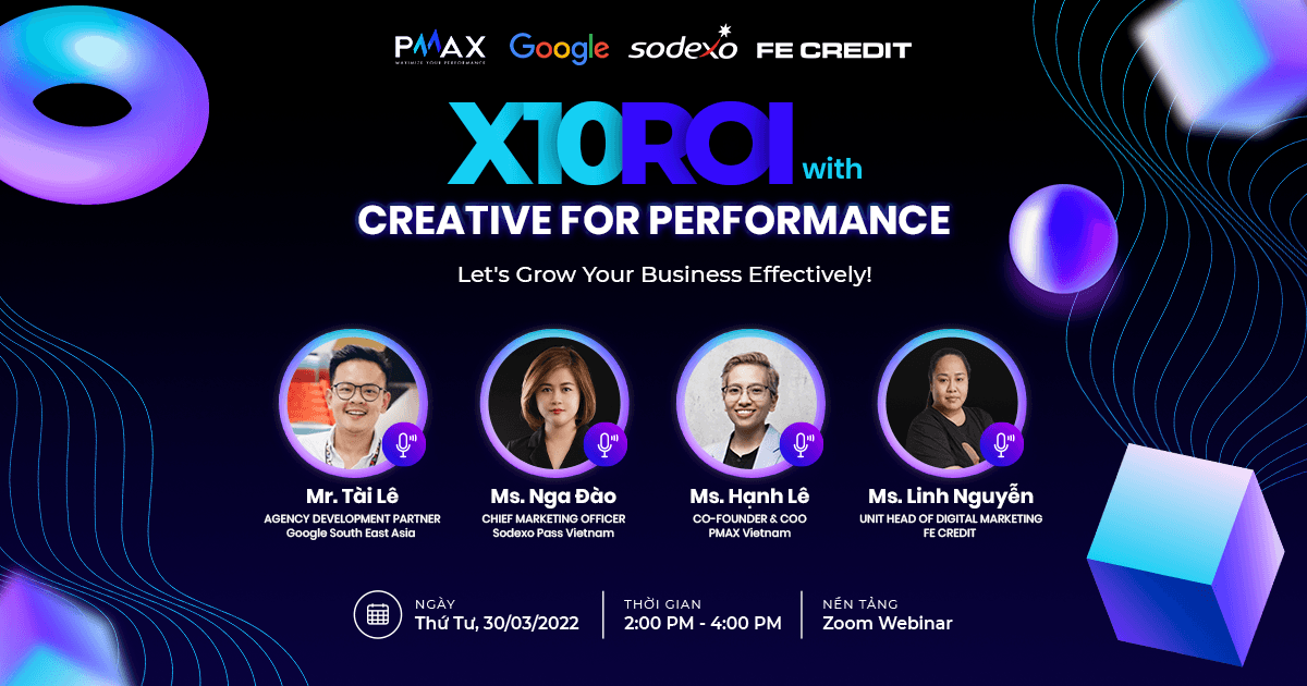 [Webinar] X10 ROI With Creative For Performance
