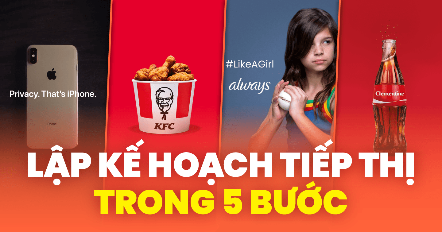 5 bước lập kế hoạch marketing hiệu quả cho doanh nghiệp