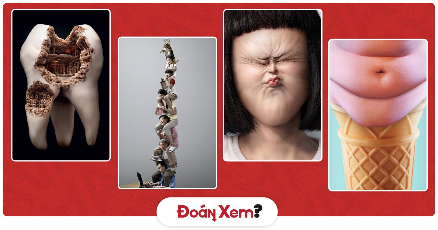 Đoán xem: Đuổi hình, bắt thông điệp thương hiệu qua 7 print-ad ấn tượng 