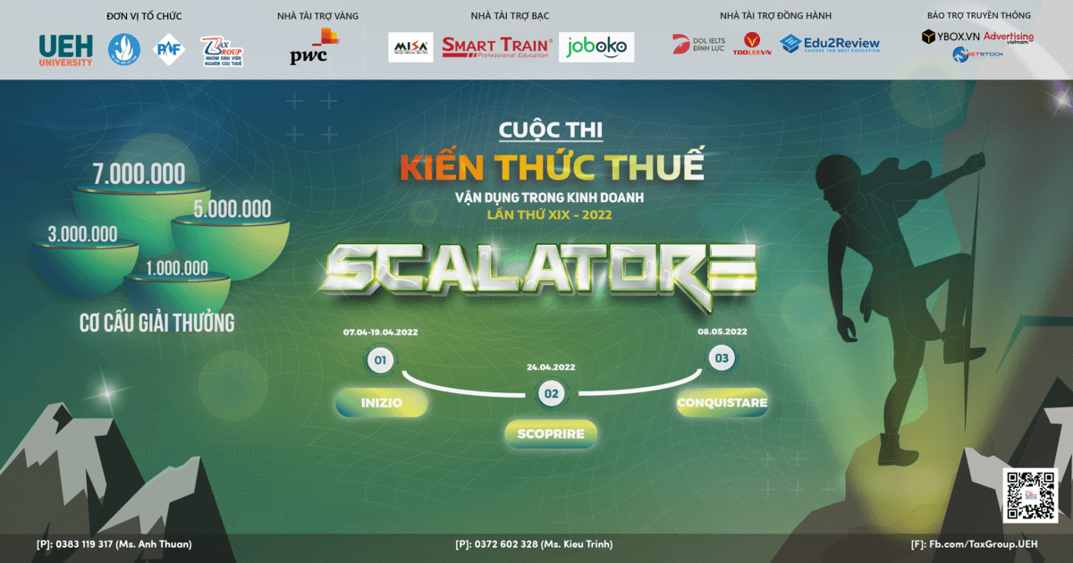 Chính thức phát động cuộc thi “Kiến thức Thuế - Vận dụng trong kinh doanh” lần thứ XIX năm 2022 - SCALATORE