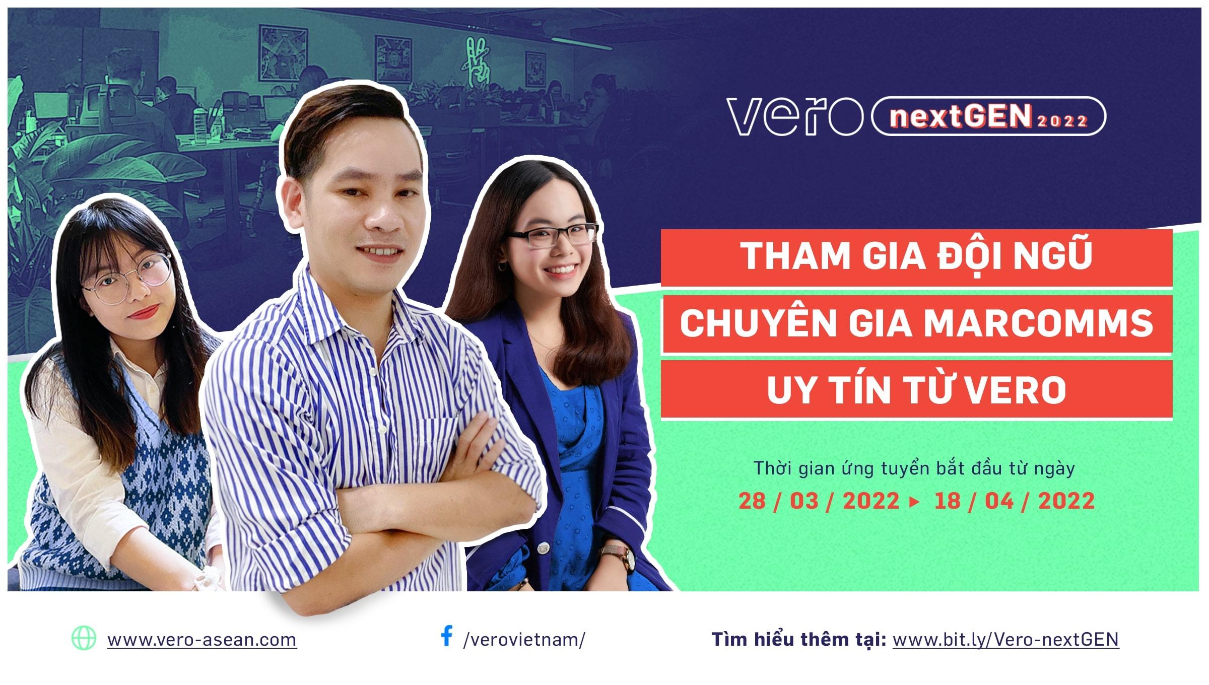 Vero khởi động năm thứ hai của Chương trình Thực tập Tư vấn Truyền thông tại Việt Nam 