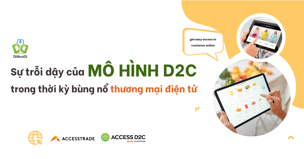 Tiến hóa của mô hình doanh nghiệp D2C trong thời đại E-commerce