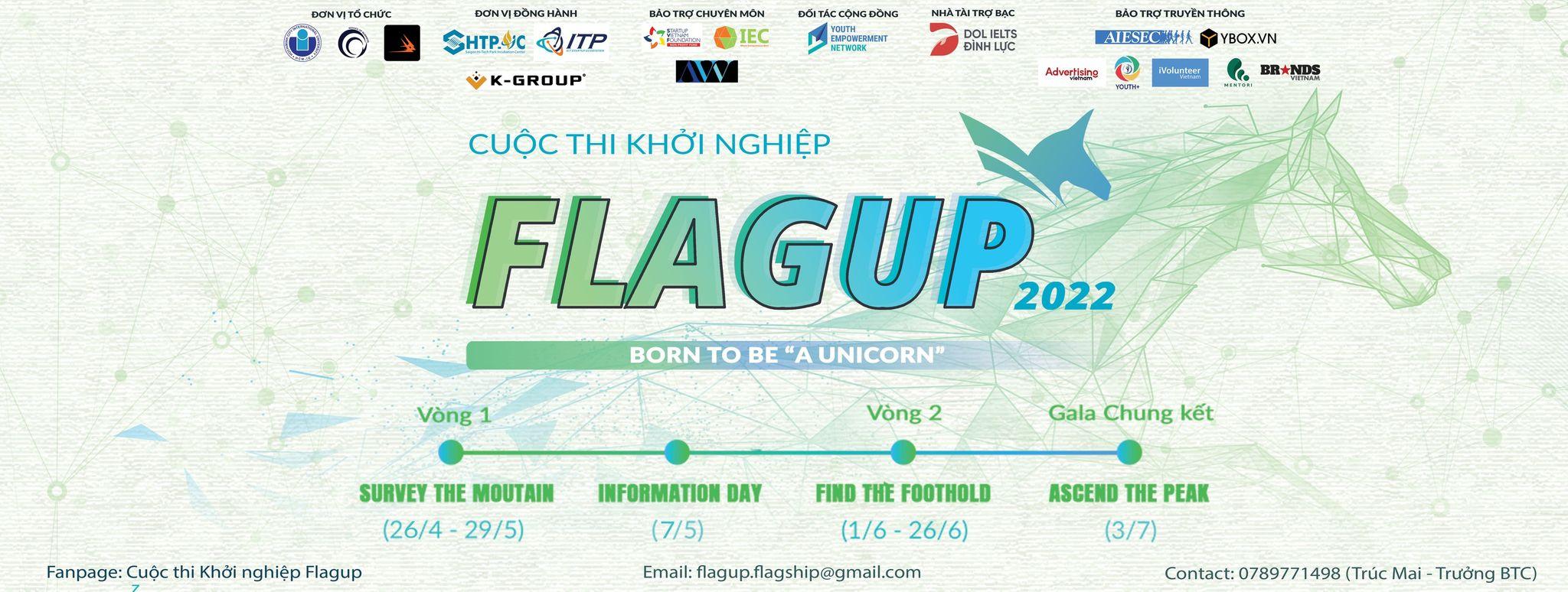 Chính thức phát động cuộc thi FLAGUP 2022 & Thư mời tham dự Information Day