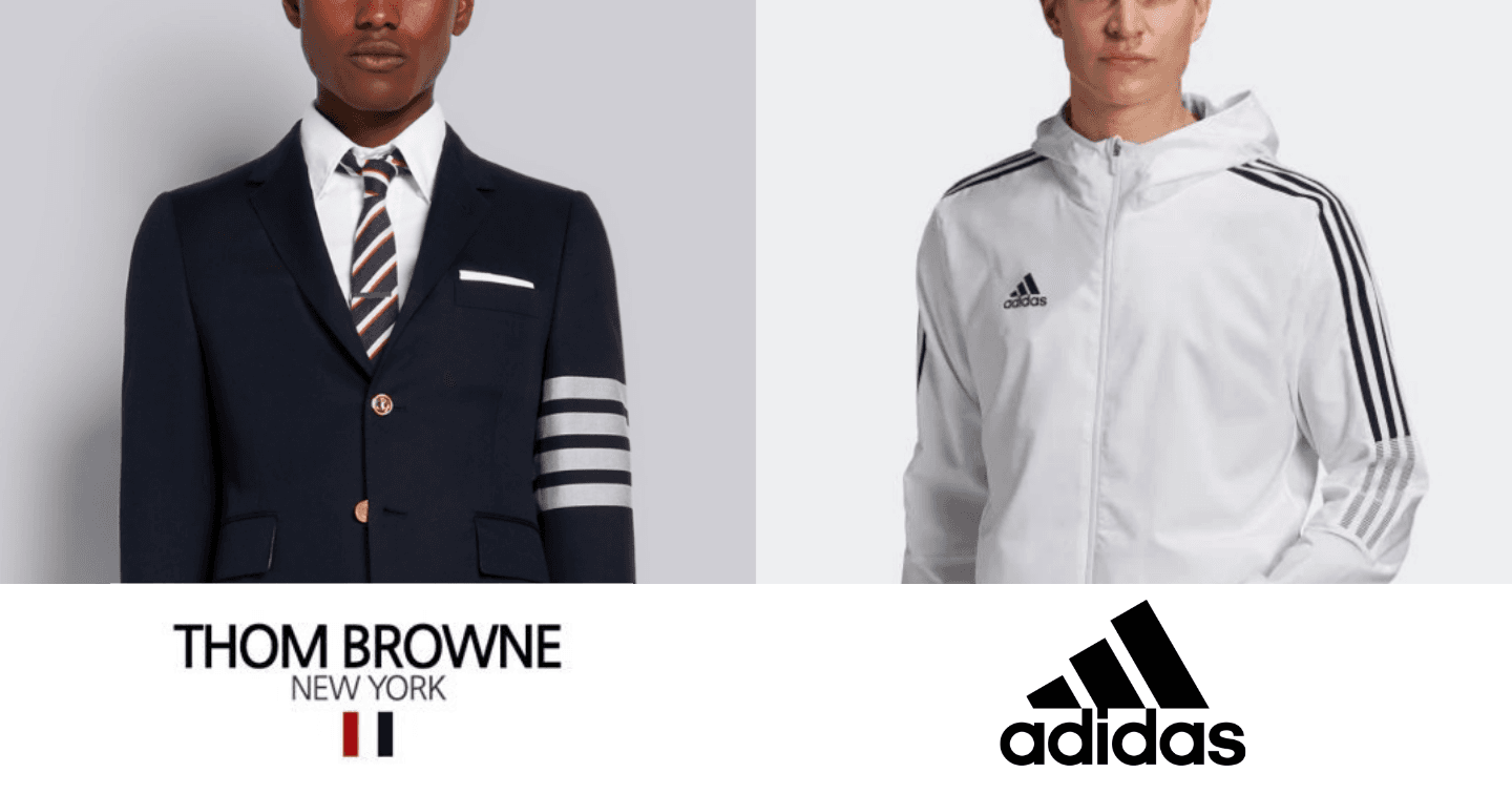 Dùng hoạ tiết 4 sọc, Thom Browne vẫn bị adidas kiện vì “bắt chước”
