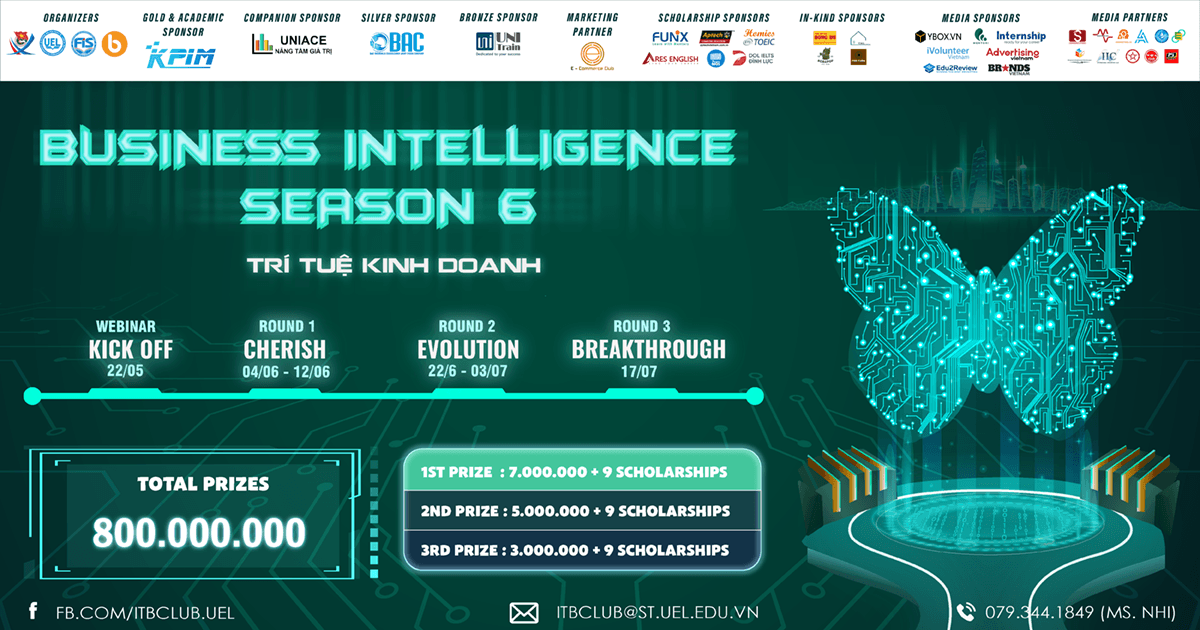 Cuộc thi Business Intelligence Season 6 - "Trí Tuệ Kinh Doanh"