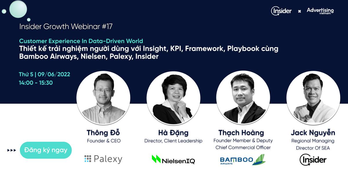 Mời tham dự Insider Growth Webinar #17