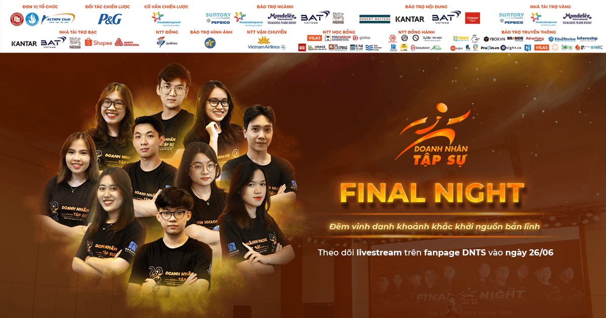 [DNTS 2022] CHẶNG CUỐI FINAL NIGHT DOANH NHÂN TẬP SỰ 2022 - ĐÊM VINH DANH KHOẢNH KHẮC KHỞI NGUỒN BẢN LĨNH