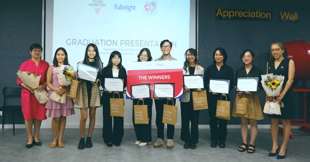 Lễ báo cáo tốt nghiệp Chương trình Đào tạo nền tảng Marketing dành cho thế hệ kiến tạo thay đổi | Mùa 2