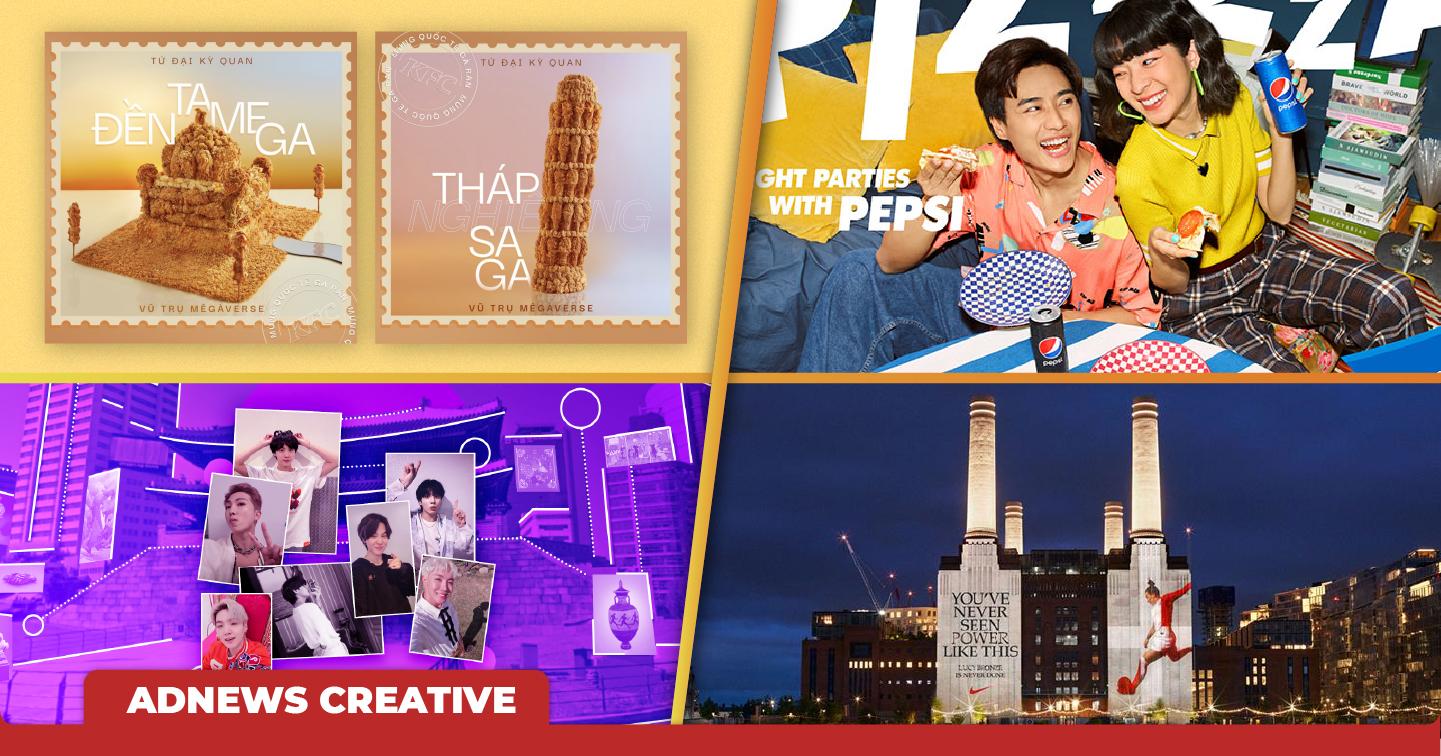 Creative #25: KFC sáng tạo vũ trụ “Mêgàverse”, Google thực hiện triển lãm BTS x Street Galleries bằng thực tế ảo