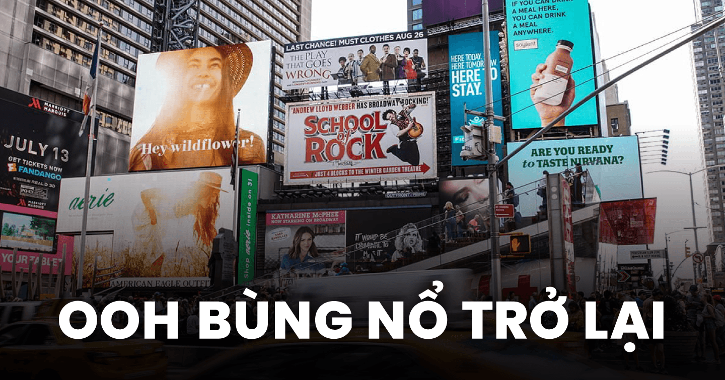 Tất tần tật những gì cần biết để đón sóng OOH trong năm 2022
