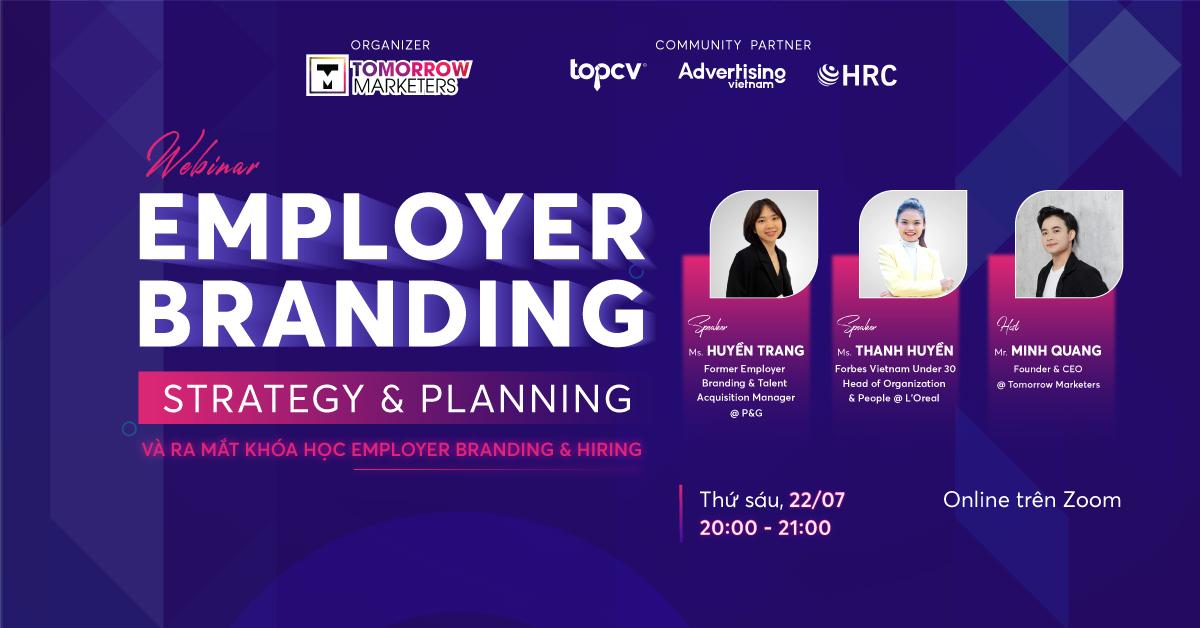 Webinar “Employer Branding – Strategy & Planning”