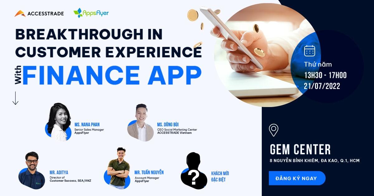 ACCESSTRADE mời tham dự sự kiện "Breakthrough In Customer Experience