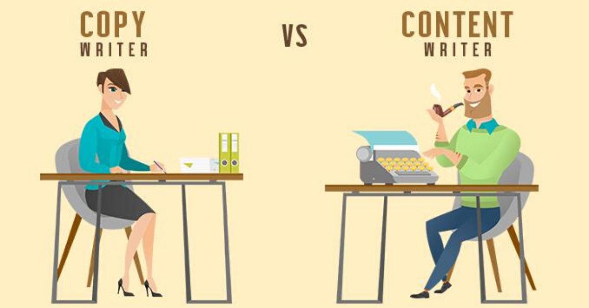 Content Writing Vs Copywriting: Những sai lầm phổ biến về hai ngành nghề trên