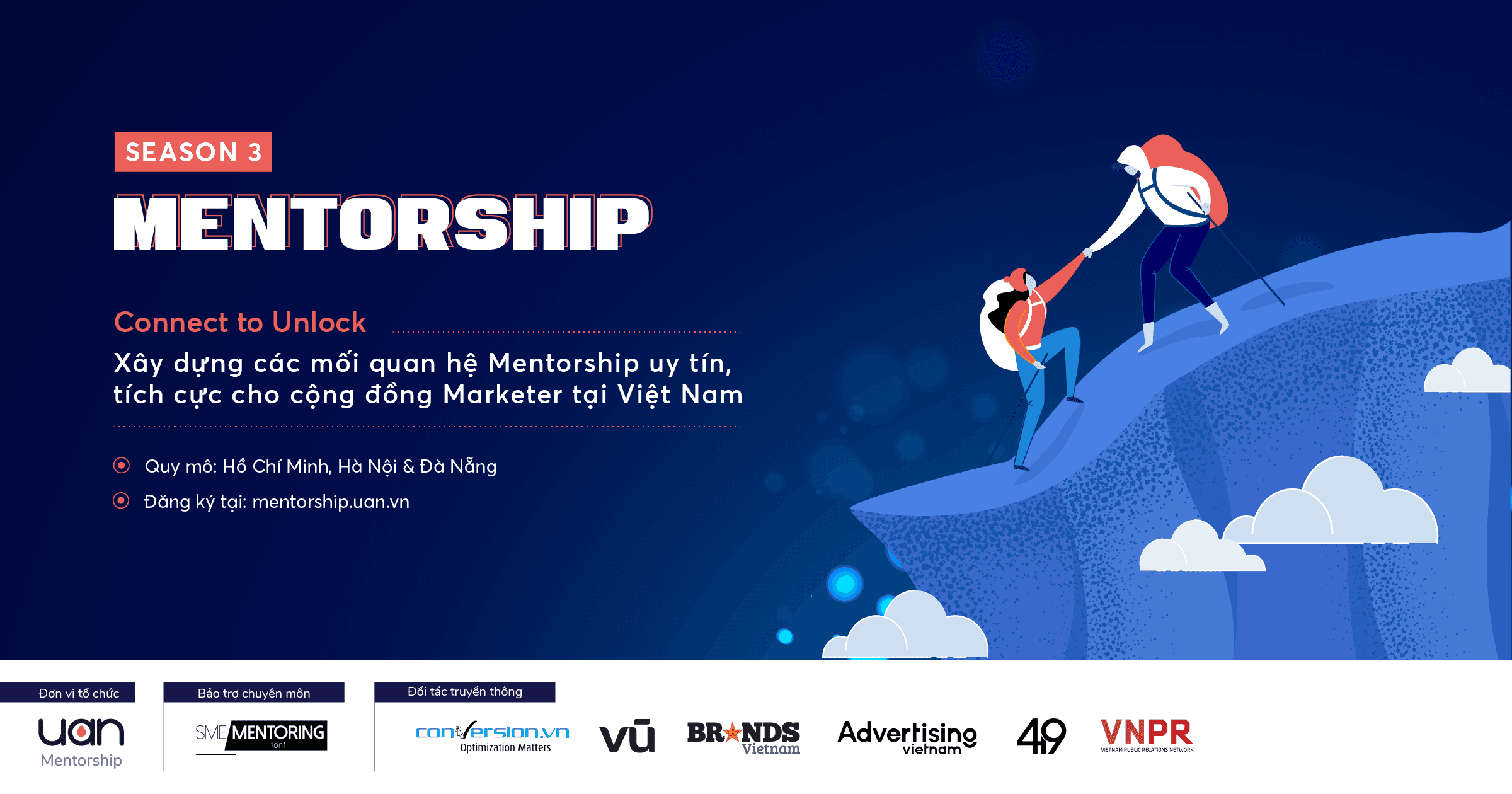 Cơ Hội Đồng Hành Cùng C-level Mentor tại UAN Mentorship Mùa 3