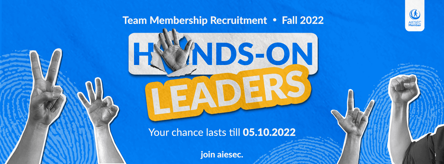 AIESEC tại Việt Nam chính thức tuyển thành viên kỳ mùa thu 2022: Youth & Leadership: Hands-On Leaders 