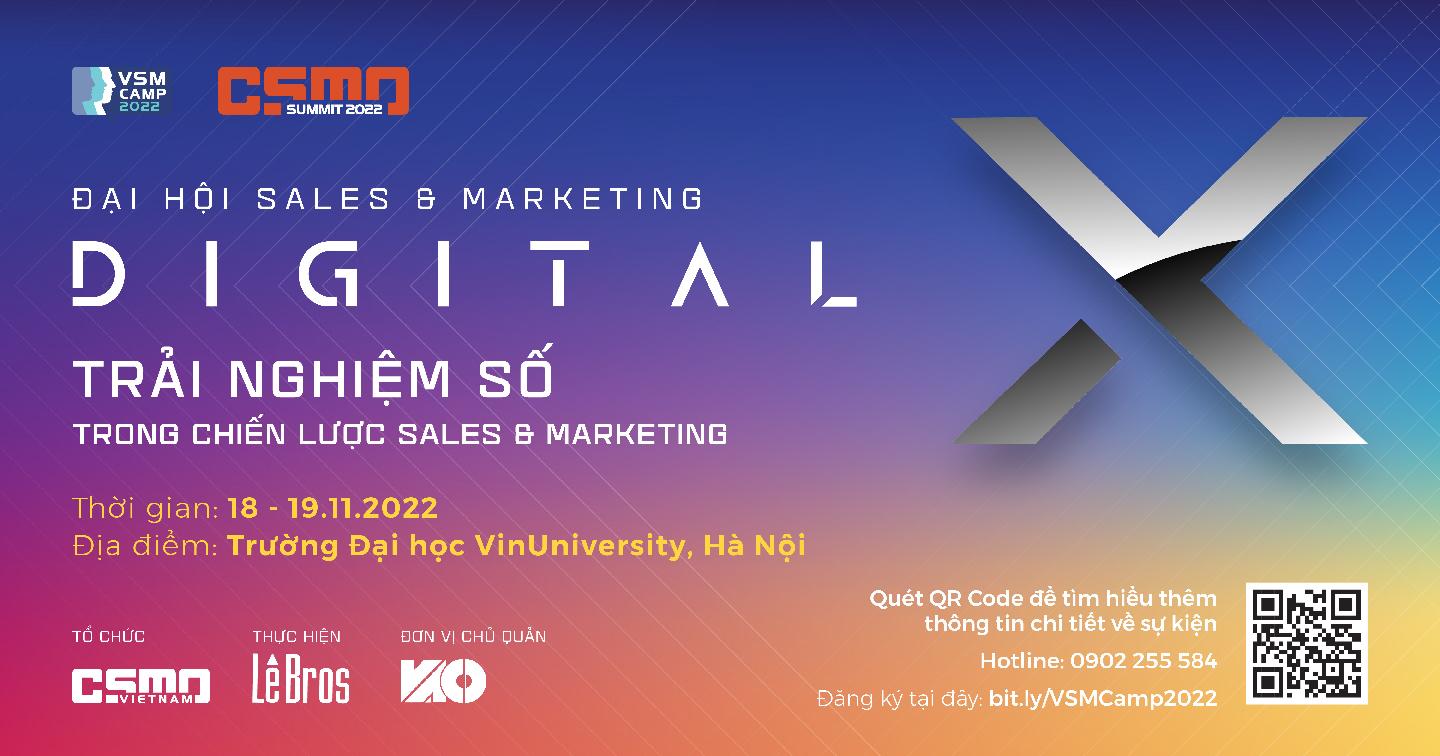 Đại hội Sales và Marketing toàn quốc trở lại từ ngày 18-19/11/2022