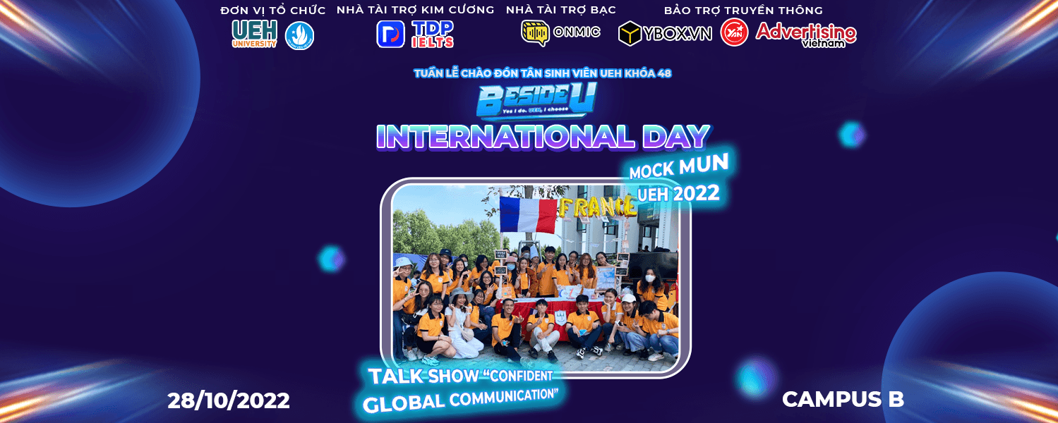 Sẵn sàng trở thành công dân toàn cầu tại International Day - Nối Vòng Tay Lớn 2022: BESIDE U