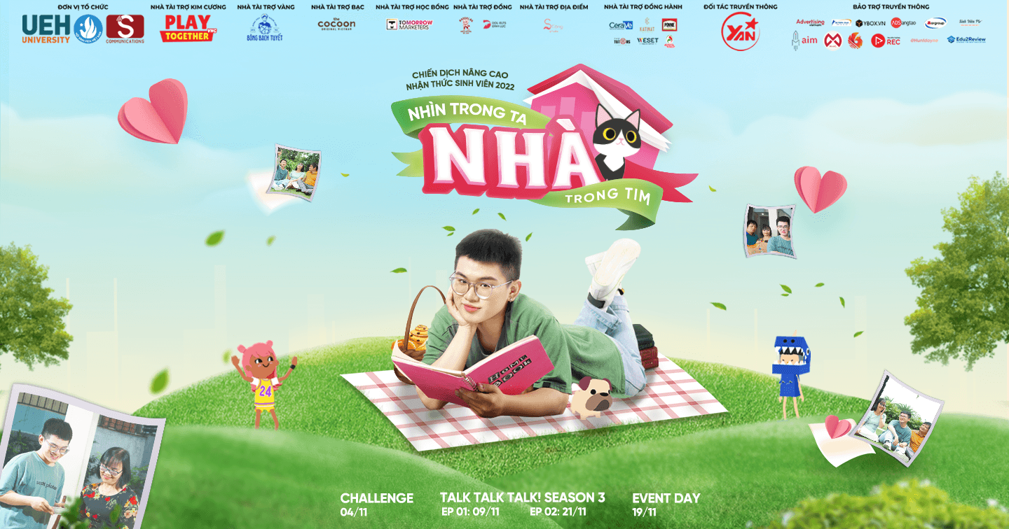 Chiến dịch Nâng cao Nhận thức Sinh viên 2022 “NHÌN TRONG TA NHÀ TRONG TIM” | Hiện thực hóa tình yêu gia đình cùng S Communications