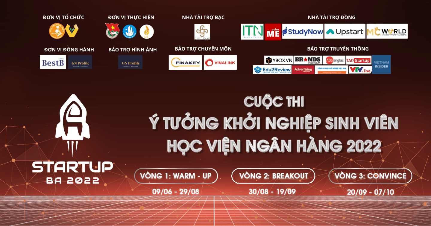Đếm ngược Chung kết Startup BA 2022