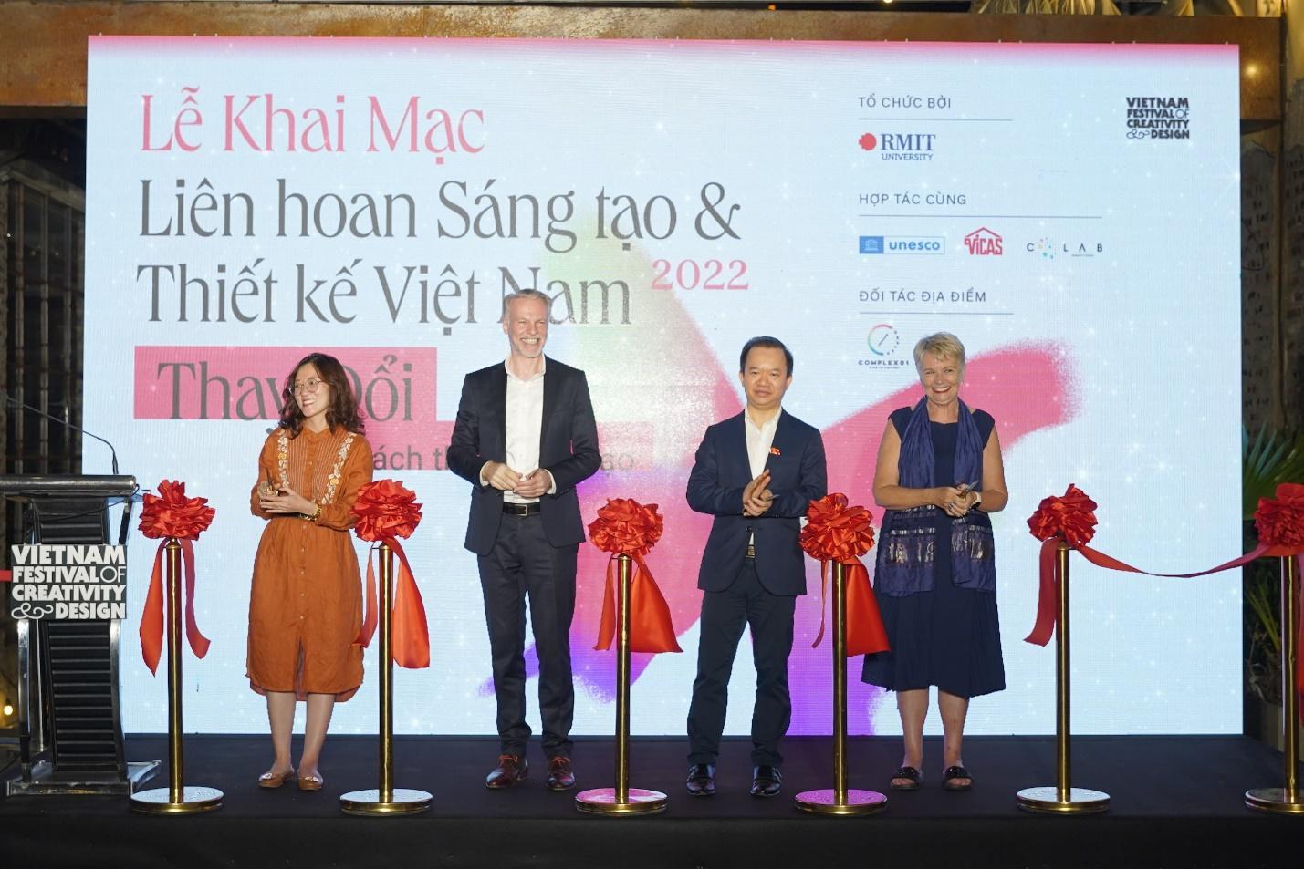 Liên hoan Sáng tạo & Thiết kế Việt Nam 2022 khai mạc tại Hà Nội