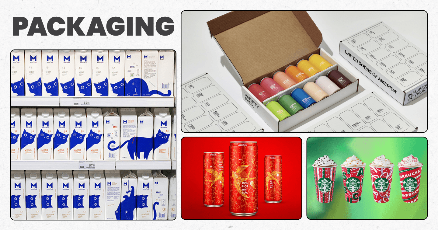 Bí quyết thiết kế bao bì ấn tượng giúp Starbucks, Coca-Cola thu hút khách hàng mục tiêu