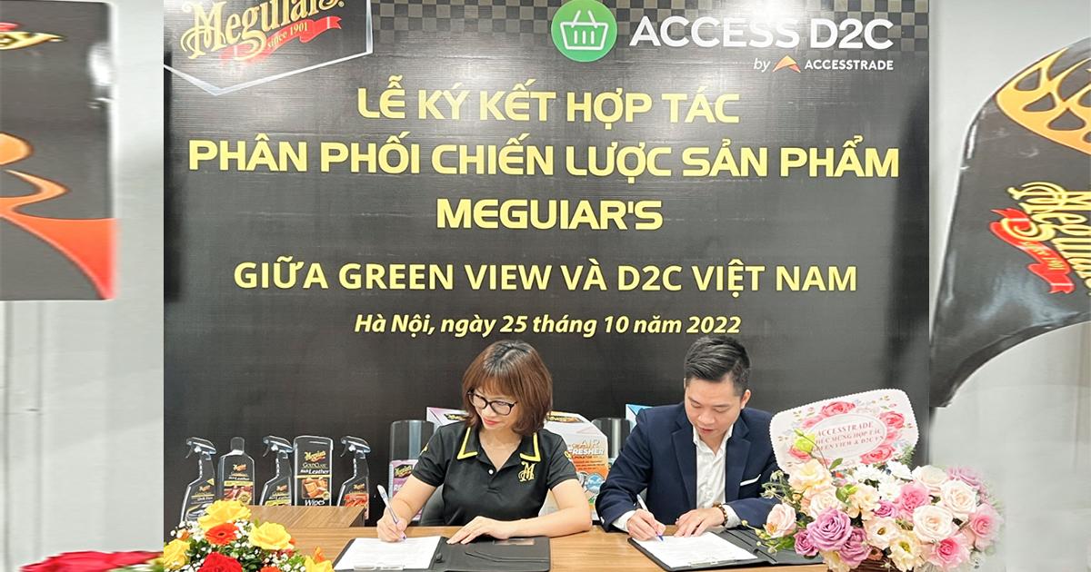 Ký kết hợp tác chiến lược, ACCESS D2C cùng Green View hướng đến mục tiêu triệu đô