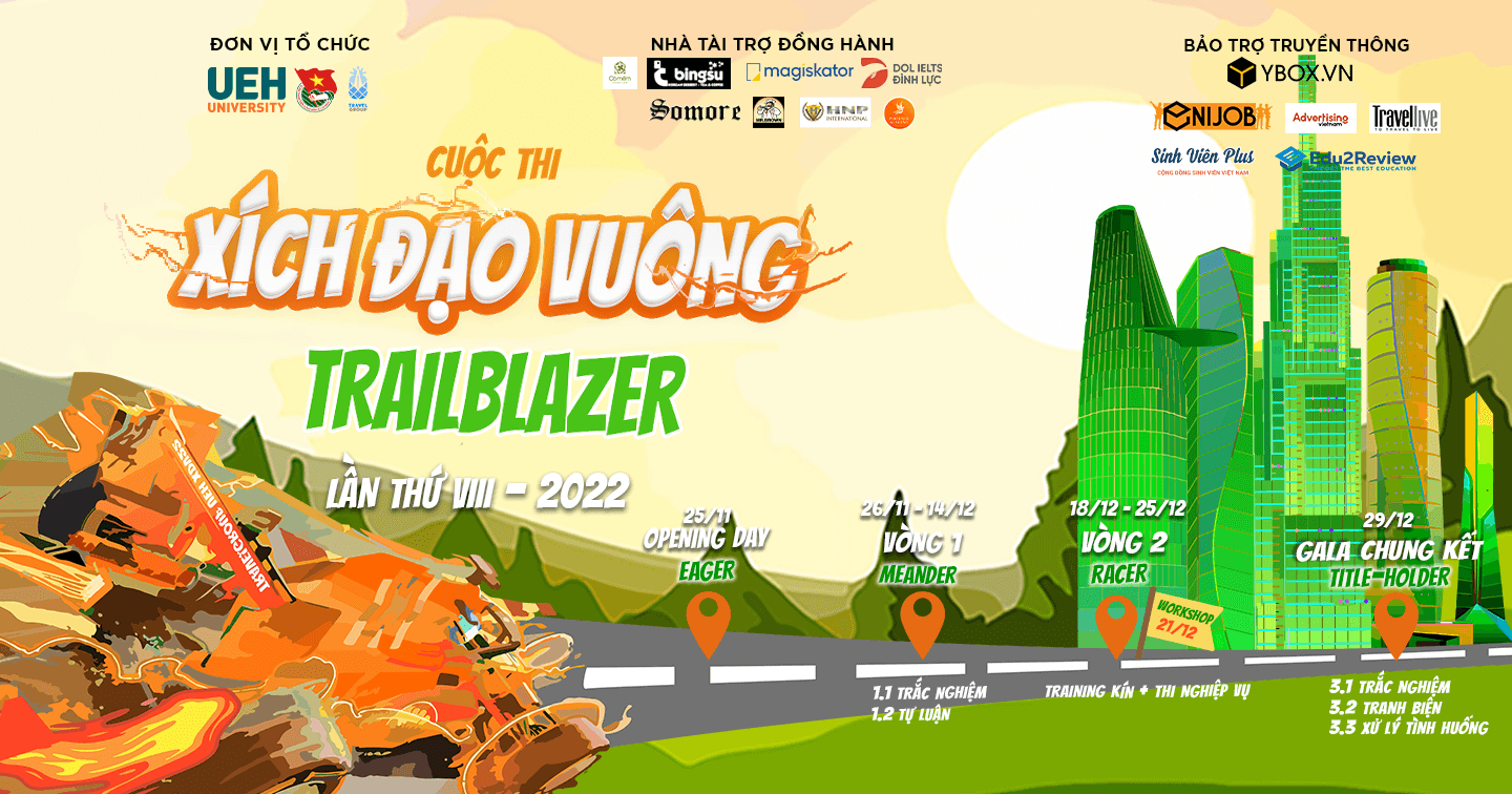 Cuộc thi Xích Đạo Vuông 2022 - Trailblazer chính thức trở lại