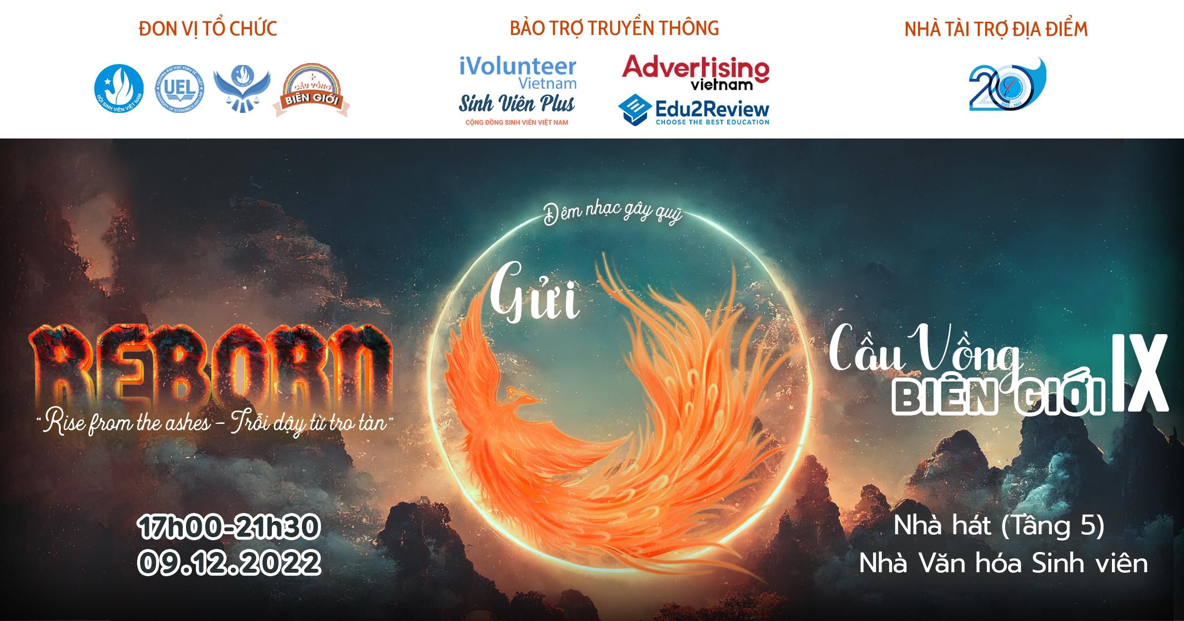 Đêm nhạc gây quỹ "GỬI" 2022 - REBORN 