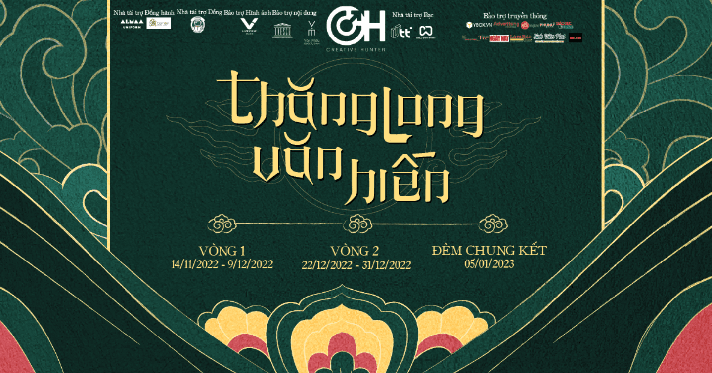 Creative Hunter 2022: Đánh thức tinh hoa văn hóa Việt cùng thế hệ designer trẻ