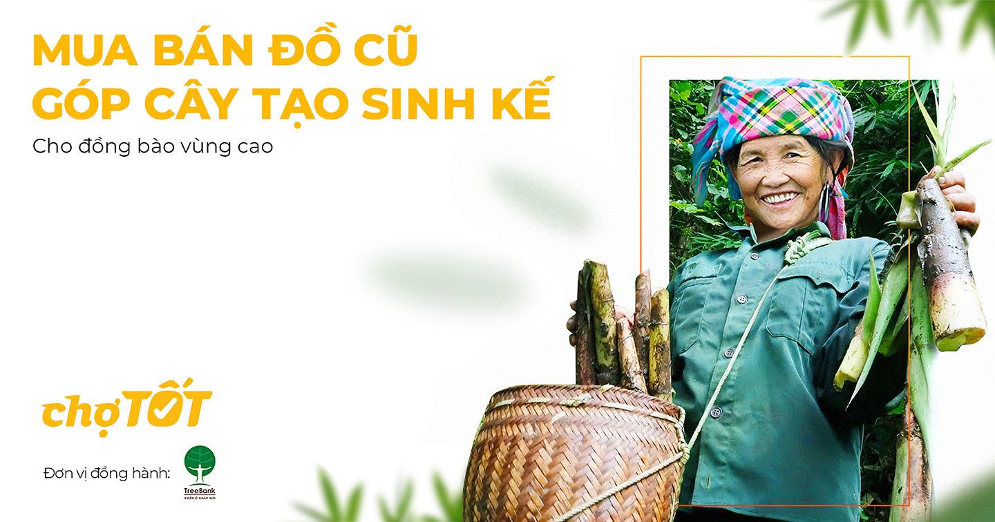 Treebank, Chợ Tốt và cộng đồng chung tay góp cây tạo sinh kế cho đồng bào vùng cao