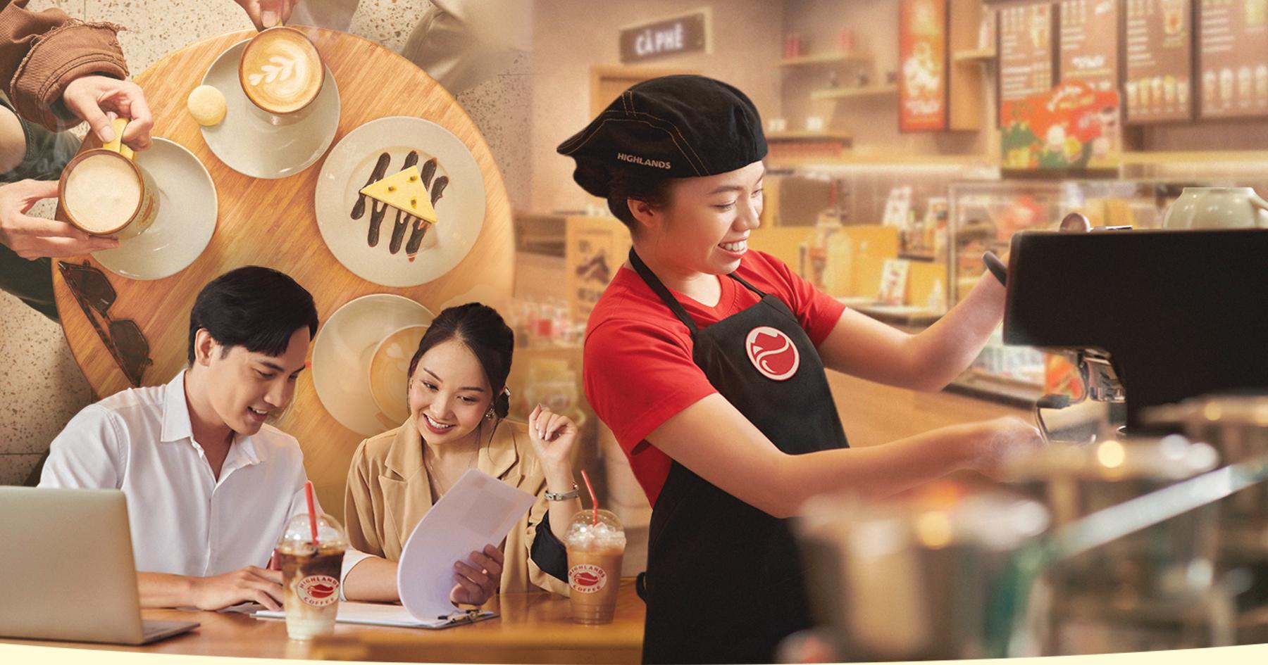 Highlands Coffee chuyển mình sau hai thập kỷ, nêu bật “tính cộng đồng” -  như chất liệu làm nên thương hiệu 