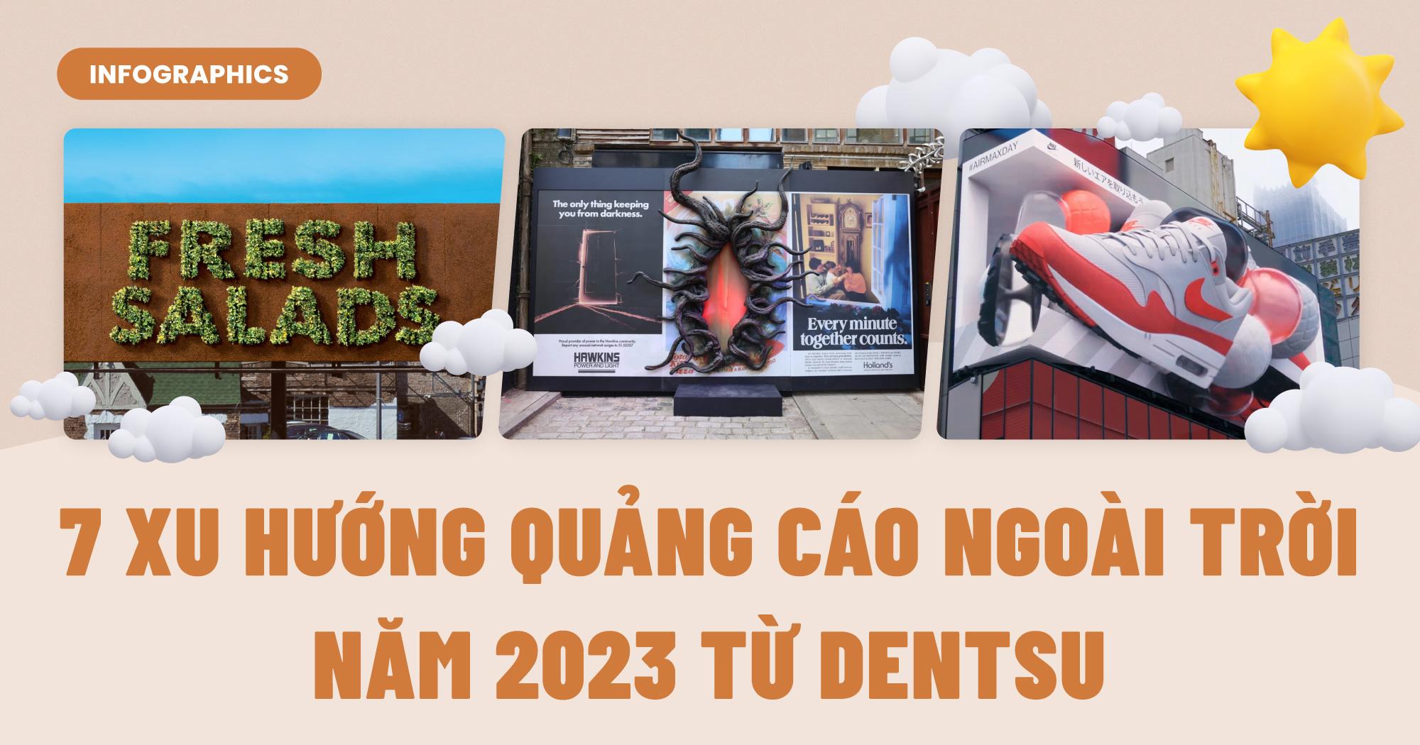 Dentsu dự đoán những xu hướng OOH năm 2023: Truyền tải thông điệp xã hội, tiếp thị đa kênh, ứng dụng metaverse