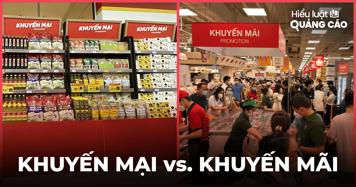 Phân biệt hai hình thức dễ nhầm lẫn: Khuyến mãi hướng đến người bán; khuyến mại hướng đến người mua